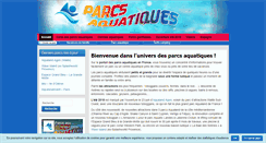 Desktop Screenshot of parcs-aquatiques.com